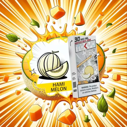 哈密瓜味 東京魔盒電子煙彈 - 沉浸式體驗夏日清甜的哈密瓜風味