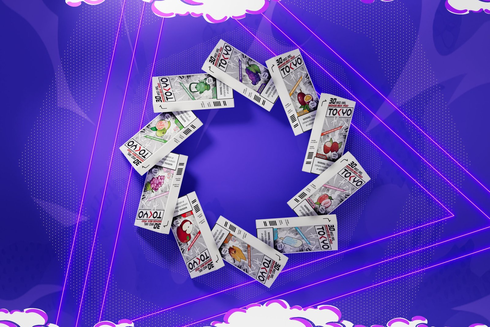 TOKYO MOHOO BOX 東京魔盒煙彈|大容量換彈式主機・買三盒加100送主機・台灣電子菸批發:圖片 2